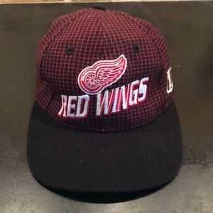 Detroit redwings baseball cap by logo athletic